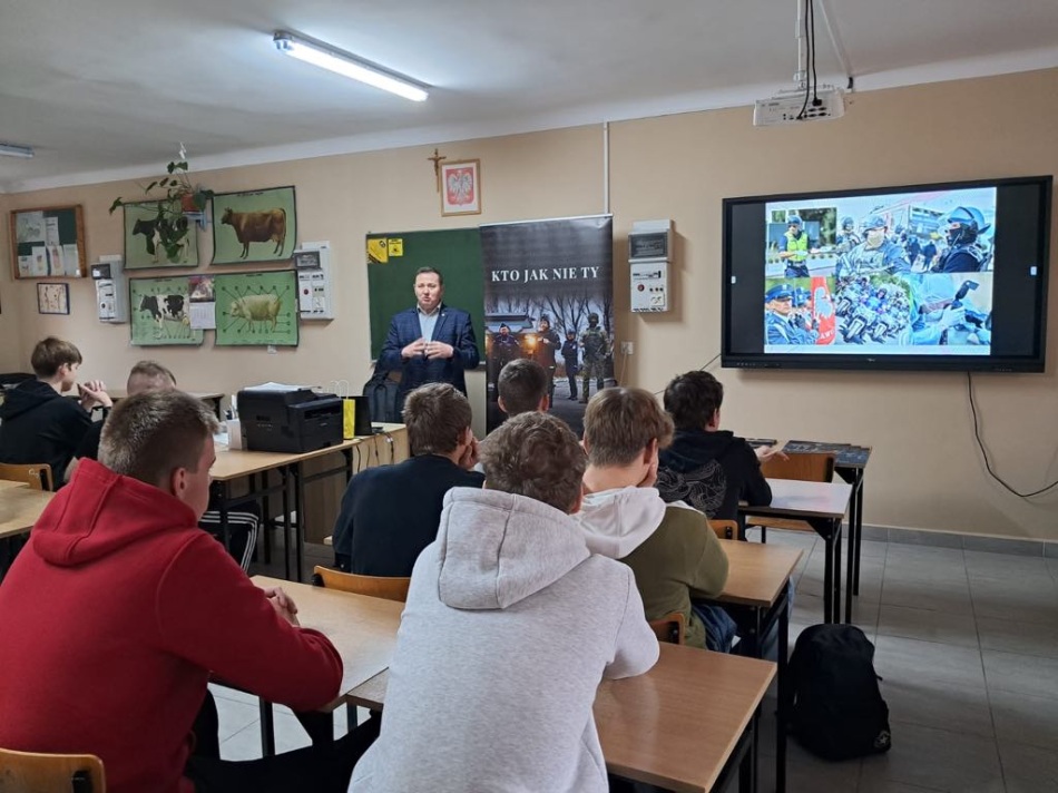 Spotkanie z przedstawicielami Komendy Wojewódzkiej Policji w Białymstoku